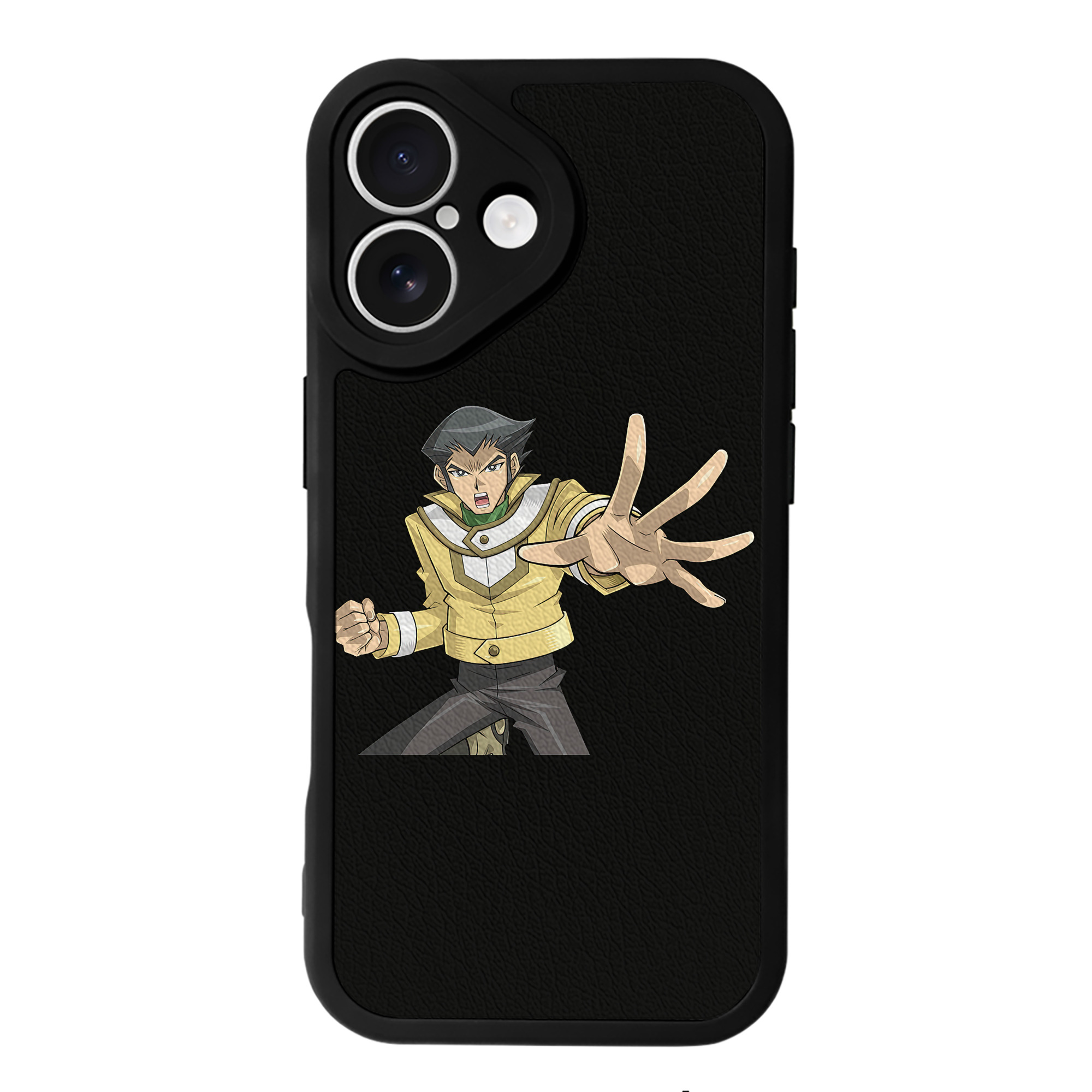 遊☆戯☆王 Yu-Gi-Oh! 【iPhone 16シリーズ対応】シリコンスマホケース（レザー調） 材質：シリコン
